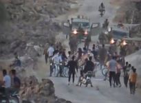 درگیری شدید جوانان سوری با نظامیان اسرائیلی