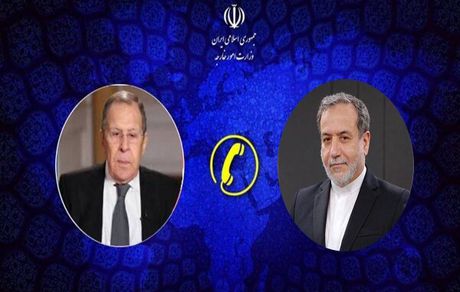 گفتگوی تلفنی وزرای امور خارجه ایران و روسیه