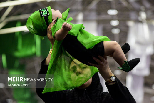 Abdolreza Hilali's recitation of the elegies at Imam Khomeini's prayer service