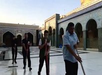 حفل تنظیف ضریح السیدة زینب (ع)
