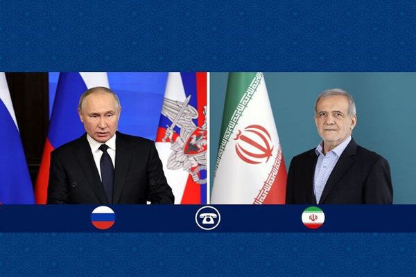 Pezzekian: Iran is not seeking nuclear weapons; Putin: Iran's right to enrich is certain