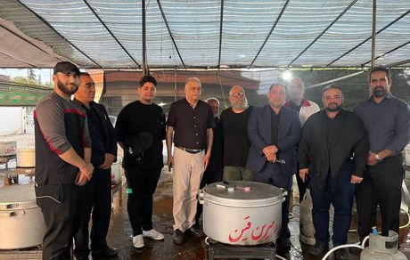 حضور دکتر احمد فاطمی نماینده مجلس شورای اسلامی در مراسم «نذرواره ۷۲ دیگ» بابل