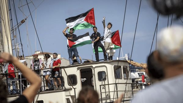 هدیه کاروان صمود به مردم غزه