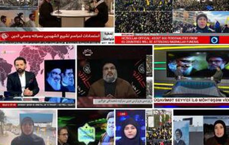 بازتاب تشییع پیکر شهید نصرالله و شهید صفی الدین در رسانه‌های رژیم صهیونیستی و جهان