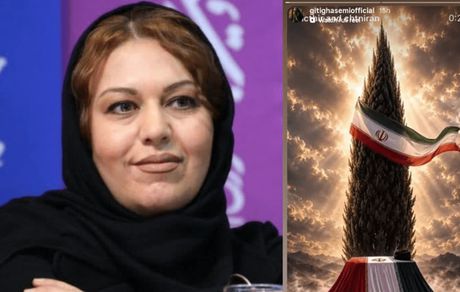 حمله به گیتی قاسمی پس از خداحافظی‌اش با رهبر شهید و پاسخ قاطع او