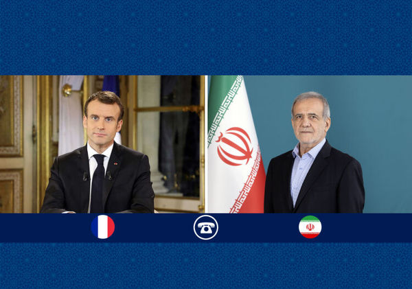 گفت‌ وگوی تلفنی رؤسای جمهور ایران و فرانسه درباره تحولات منطقه

