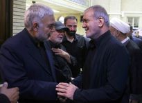 حضور پزشکیان در مراسم ختم پدر دبیر شورای عالی امنیت ملی