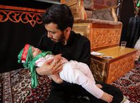 برگزاری مراسم شیرخوارگان حسینی در حسینیه اعظم زنجان
